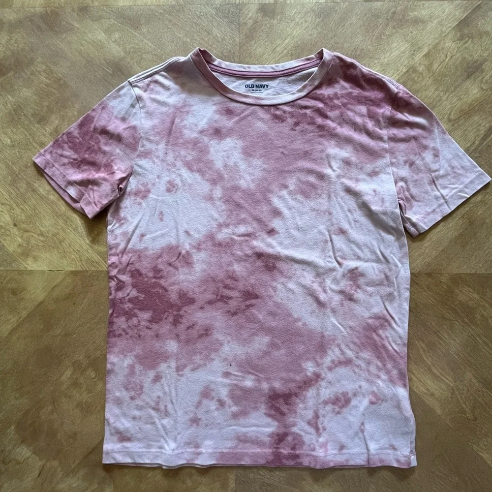 Old Navy 4-Pack Tee Bundle – Kids XL (14–16) – 1 Graphic & 3 Tie-Dye
